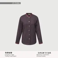 【飒姐专属】冬季气质设计感轻奢休闲时尚百搭打底上衣TWCY4316