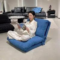 【面包折叠沙发床】牛仔懒人沙发飘窗一体沙发床榻榻米折叠面包坐墩