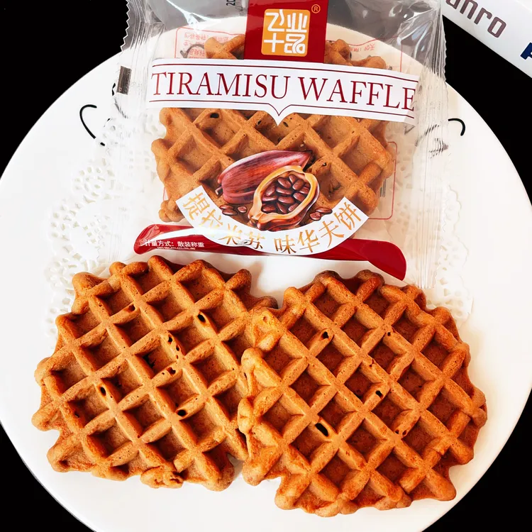 提拉米苏味华夫饼学生营养早餐蛋糕面包点心零食