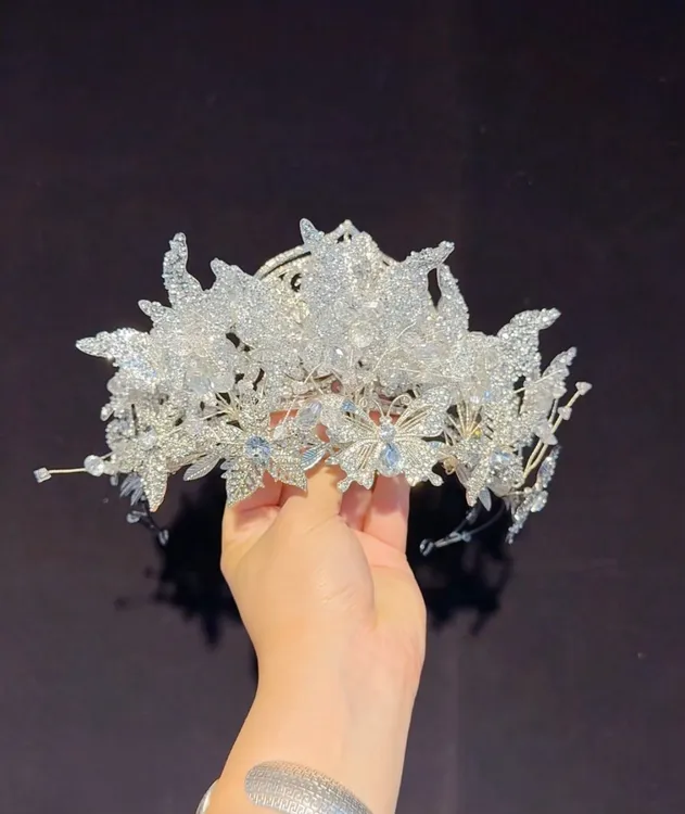 展会新款超级仙儿超级闪亮可拆卸皇冠双皇冠