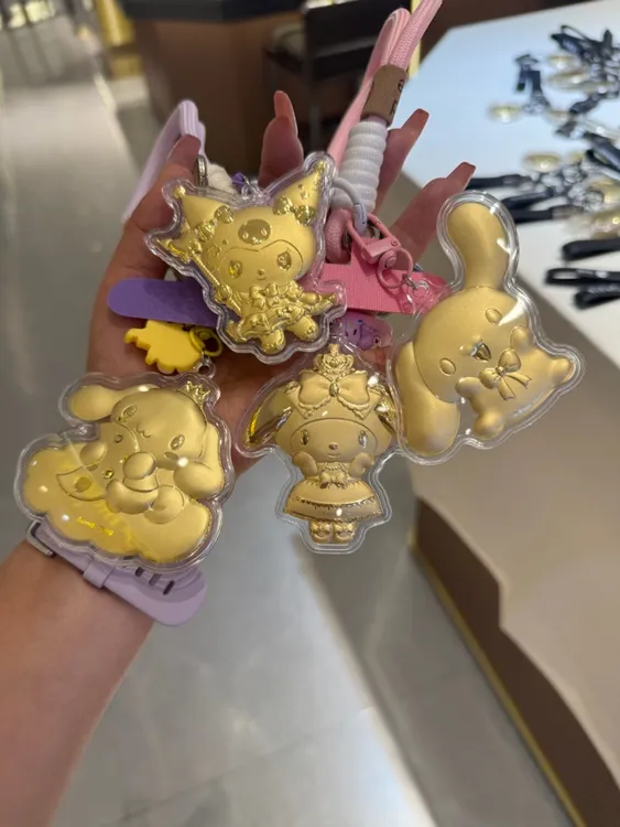 含金工艺品新款库洛米钥匙扣节礼物送女友挂件爆款