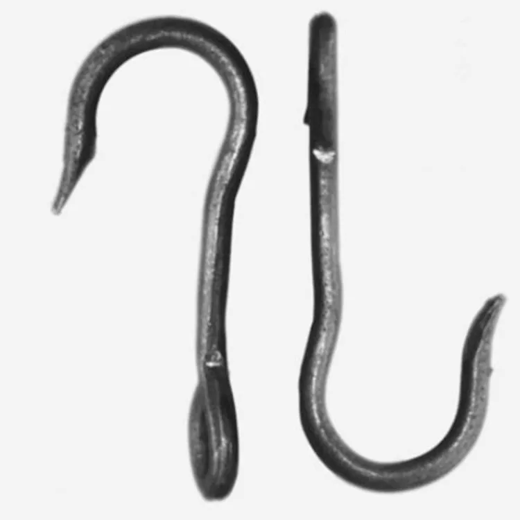 老式扁担农用挑水铁钩吊钩担水钩子扁担家用一整套挑货农用工具勾