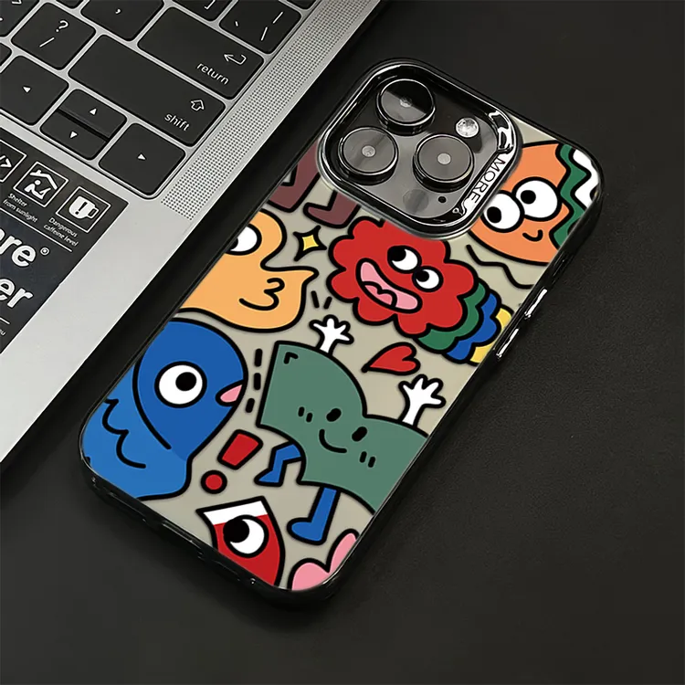 小怪兽适用苹果16手机壳iphone15保护套14pro max卡通13/12/11潮