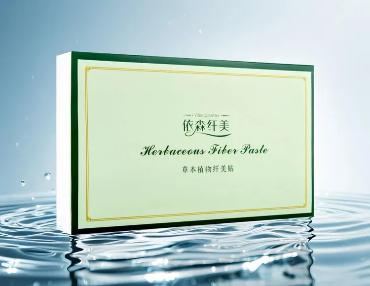 草本植物纤美贴搭配果蔬粉酵素液糖果助力纤美