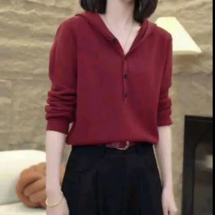 新款连帽时尚气质精品女装00195