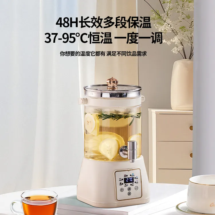 恒温烧水壶家用多功能大容量花茶壶带水龙头炖煮煮茶壶