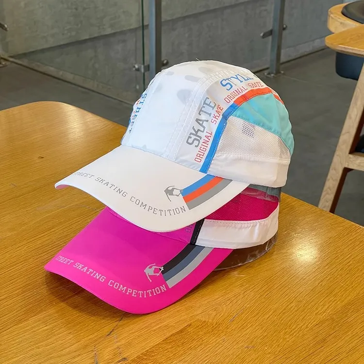 春夏情侣网眼透气速干棒球帽紫女薄款舒适鸭舌帽男学生防晒遮阳帽