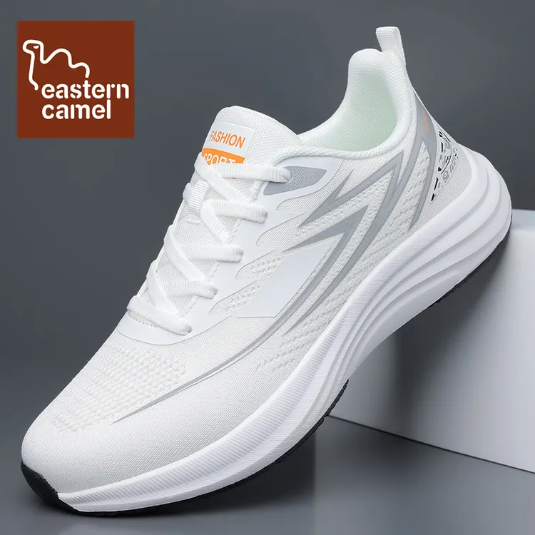 东方骆驼鞋子男2025夏季新款透气运动鞋防滑网面软底跑步休闲潮鞋