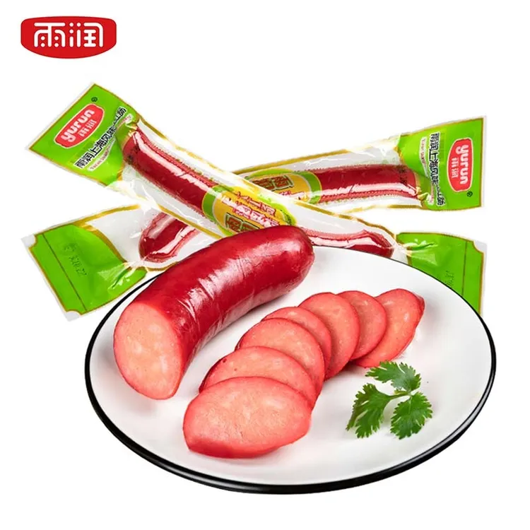 上海风味大红肠即食特色红肠可配餐冷盘熟食凉拌煎炒