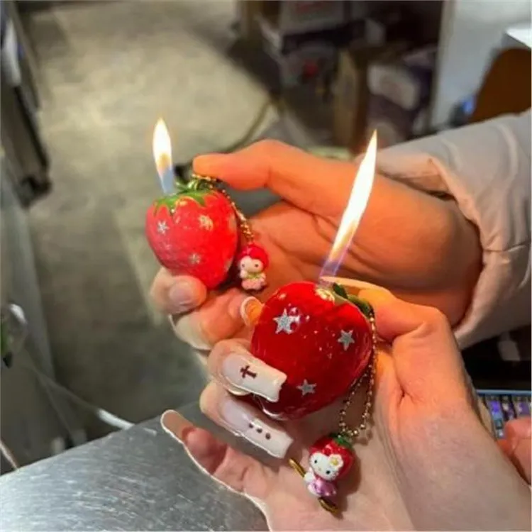 网红高颜值可爱创意造型打火机适合情侣酒吧使用七夕礼物