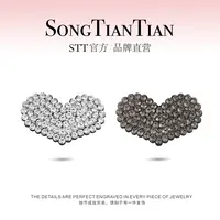 【STT】爆闪爱心BB夹边夹2个装155-001