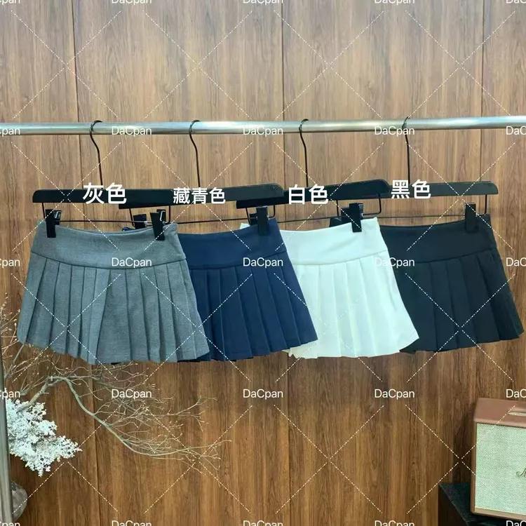 DACPAN-“少女集”经典百搭百褶短裙  有安全裤 2025/盼·PP 1685