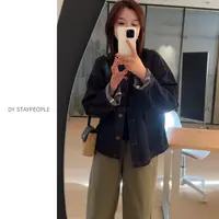 DY【苏黎牛仔】 不褪色～定制面料防褪色复古酵洗明线设计牛仔外套