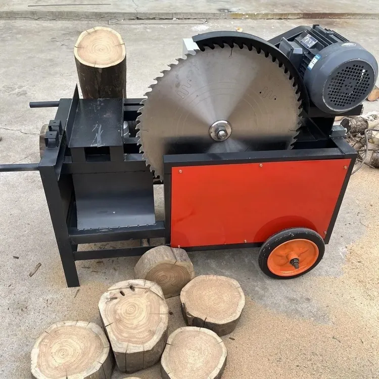 机台全自动圆木断木机电动下料断料截断锯断料柴油式锯裁断切木头