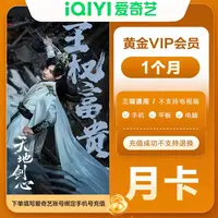 【直充】爱奇艺黄金会员月卡/季卡/年卡  不支持电视端