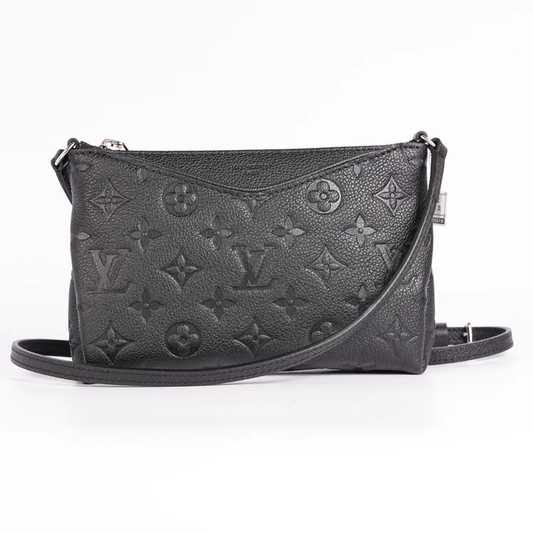99新 LouisVuitton/路易威登 LV 黑色小号传奇单肩斜挎包