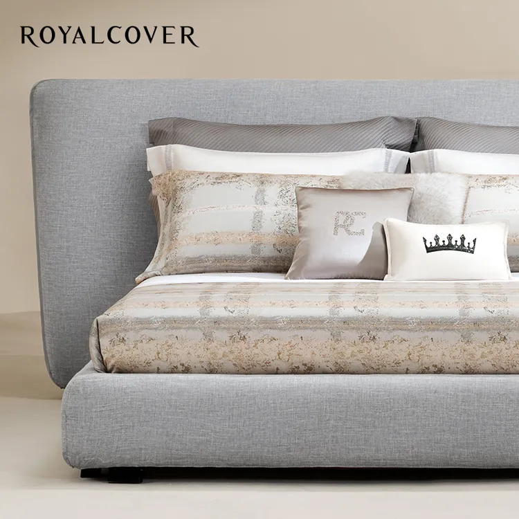 ROYALCOVER/罗卡芙100S意大利进口埃及长绒棉纯棉四件套 布斯凯托