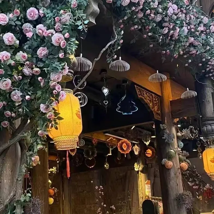 金属3D旋转曼陀罗风转风铃北欧花园民宿挂件大梦归离同款好物