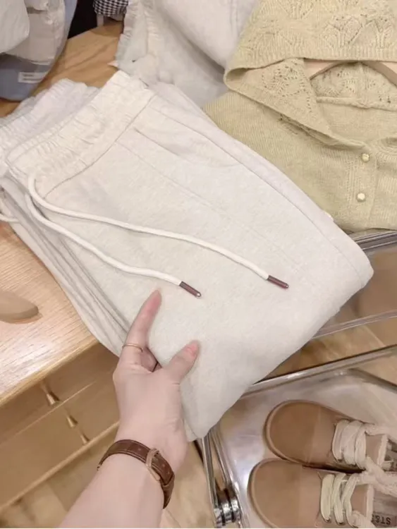 七言家巨好穿！ 冬款#羚羊加绒窄版遮胯显瘦直筒裤2750@