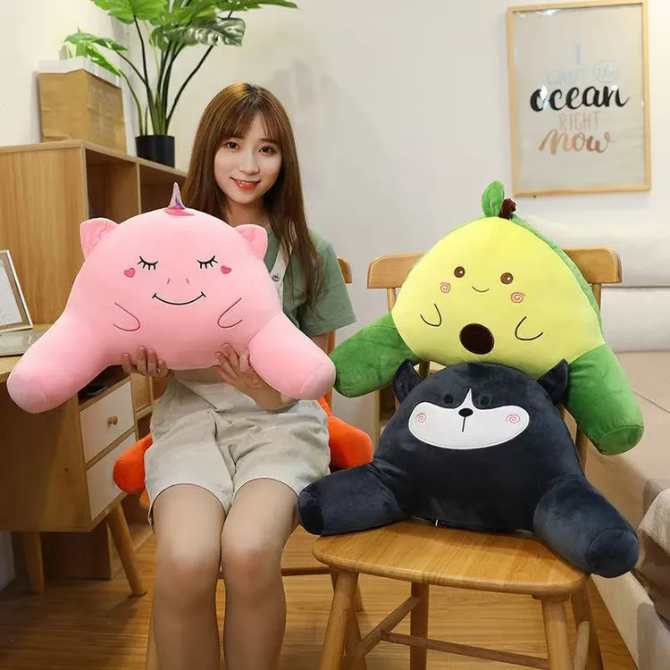 办公室沙发座椅孕妇适用的柔软护腰靠枕腰垫床上舒适靠背垫腰枕及