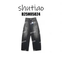【SHUTIAO】2025秋冬：新款小众设计款牛仔裤B25H05824