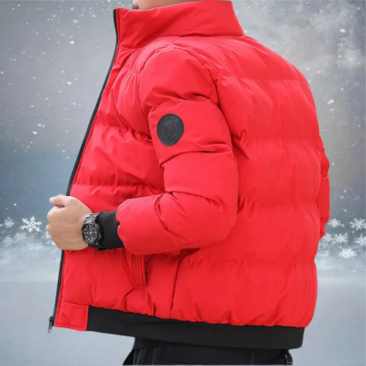 【2024新品】冬季男士立领保暖外套棉服加厚宽松大码潮牌运动休闲服