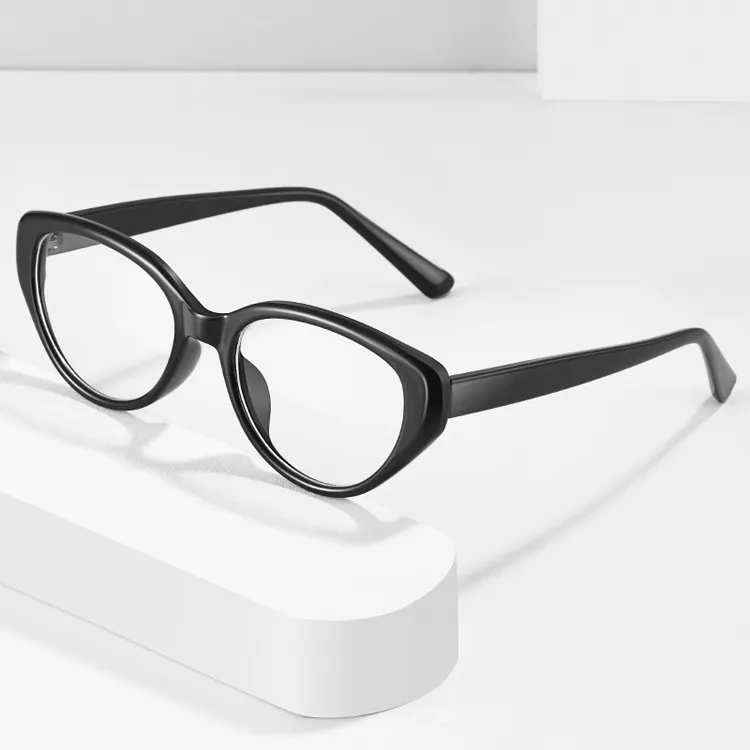宝港眼镜框2025网红素颜猫眼防蓝光猫眼可配度数韩版防辐射53