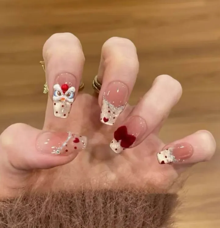 【心悦醒狮】开运新年纯手工穿戴甲