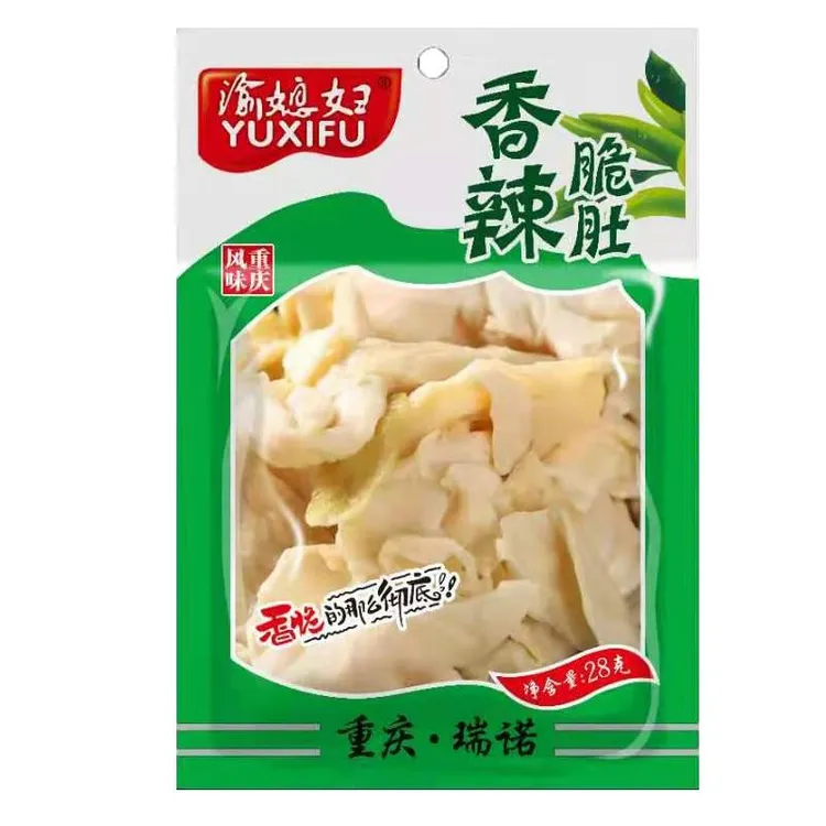 渝媳妇香辣脆肚重庆泡椒猪皮麻辣零食肉食山椒解馋即食货熟食