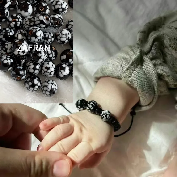 JingKozMunqak蓝眼睛恶魔之眼情侣亲子儿童款手链从乌鲁木齐发