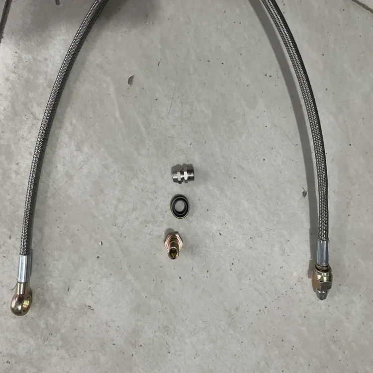 气泵离合器耐高温钢丝软管适配重卡各种车型 方便安装结实耐用
