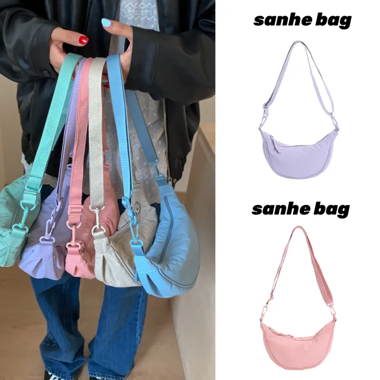 同款mini包迷你饺子包肩带可拆卸手拎包单肩斜挎包防泼水481104