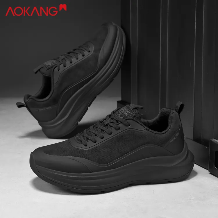 Aokang/奥康旗舰正品男士休闲运动鞋防滑耐磨晨练舒适跑步鞋男