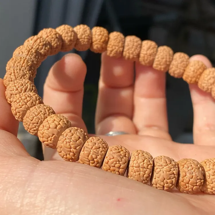 金刚菩提珠串191号 龙切龙鳞单圈