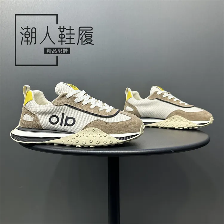 潮人秋季新款男鞋舒适百搭时尚阿甘鞋潮流低帮软底系带运动休闲鞋