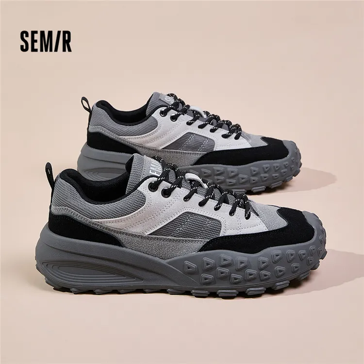 SEMIR2025秋季新款ins潮流网面男士时尚百搭夏季透气春季轻便秋季