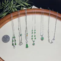 思懿珠宝 18k翡翠项链-9800-3-ZGM-多样性发一