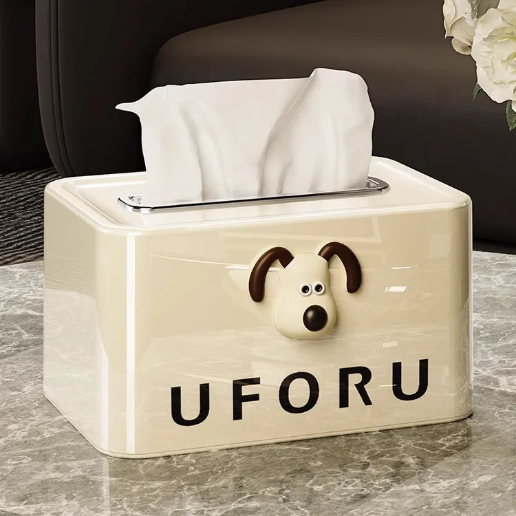 纸巾盒纸巾客厅卧室卡通多用途茶几轻奢简约简约风抽纸盒创意盒子