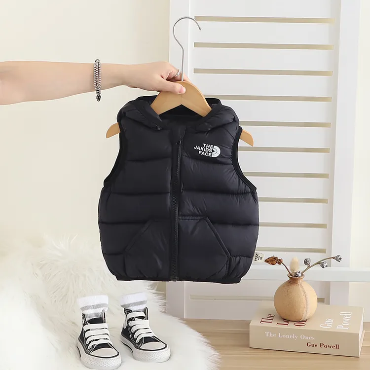 儿童马甲男童夹棉轻薄款宝贝冬季保暖背心婴儿小童外穿坎肩新款