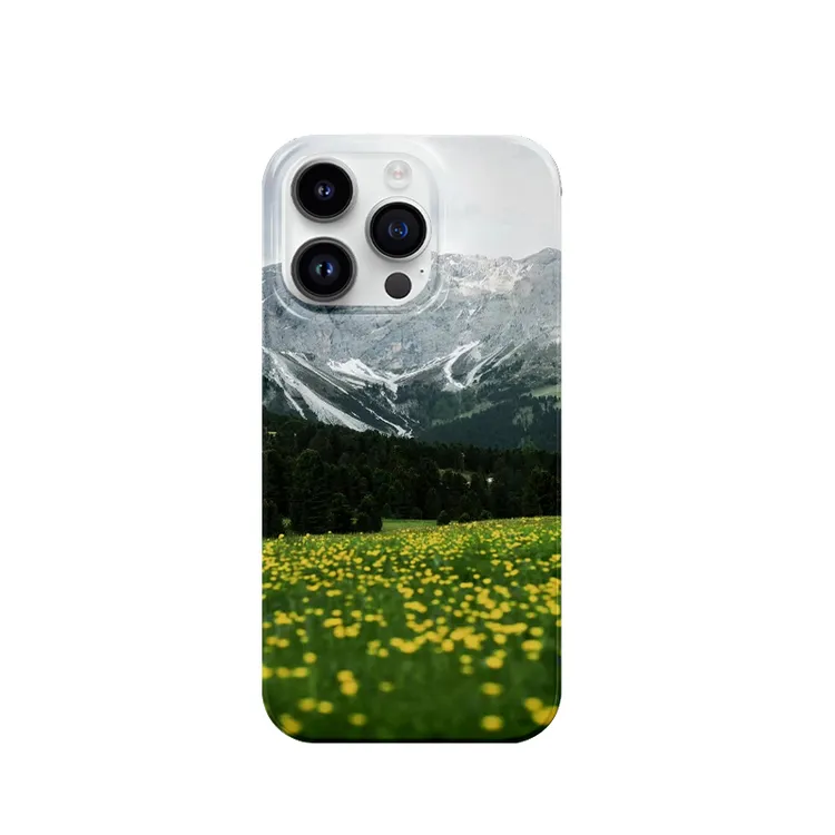 绿野雪山适用于苹果17promax华为mate荣耀oppo一加小米高级感vivo