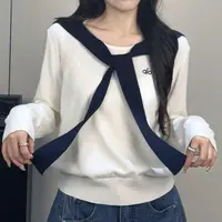 秋款长袖设计感上衣衬衫T015