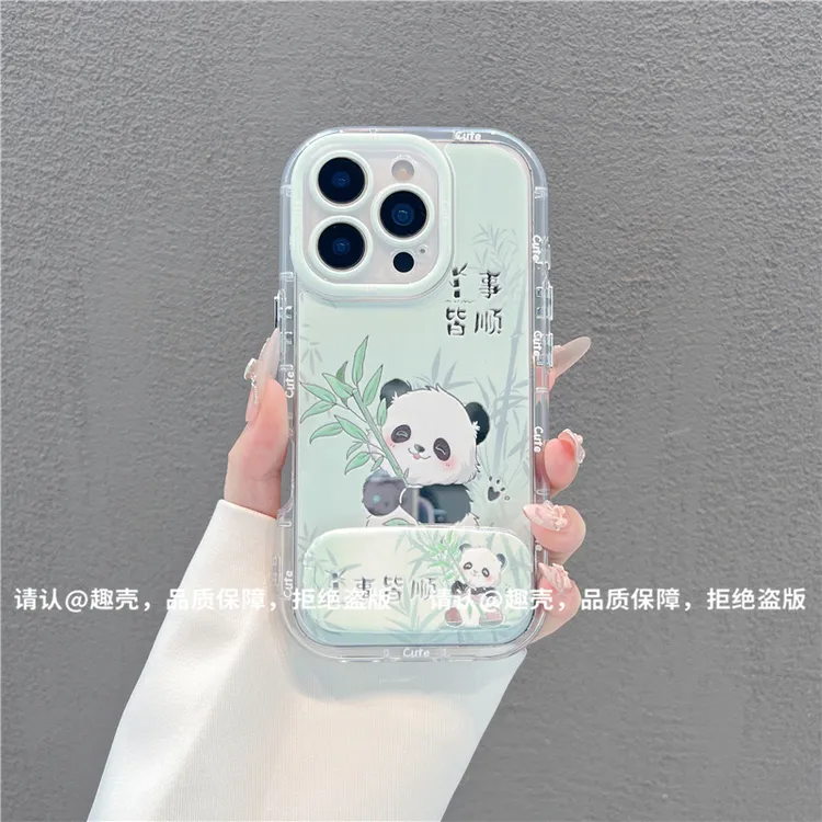 镜面奶油壳适用苹果16/iPhone/华为荣耀/OPPO/VIVO/小米手机壳潮