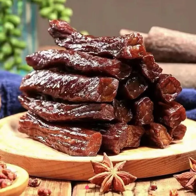 狂吃野哥云峰塞外香牛肉干250g*2袋手撕风干牛肉干厂家直发