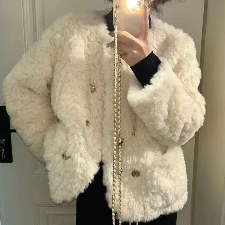 2025秋冬小个子气质小香风女短款女装托斯卡纳短外套