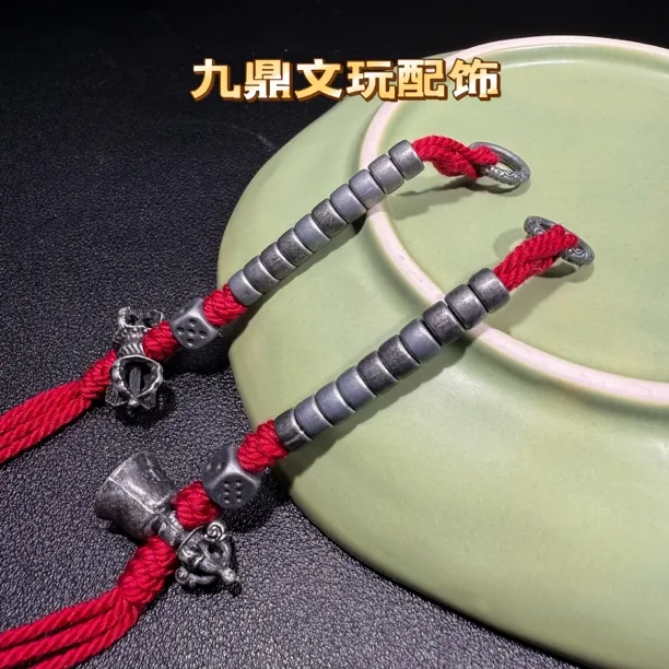 藏式文玩配饰手工侧挂、计数器怀旧古风个性时尚念珠计数器