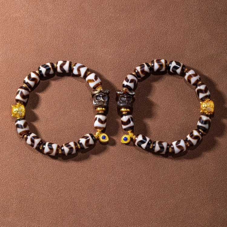 Y员格格/虎牙天珠阵手串/STL/YNJQ21（多样性发其一）