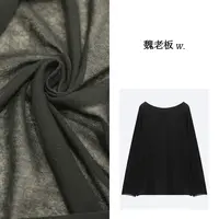 W.Diva【独特魅力】薄款慵懒感设计长袖针织衫透气休闲女3Z0328020
