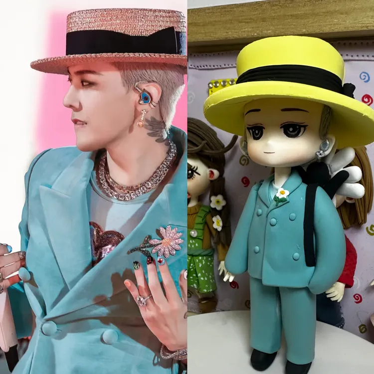 全款 GD2025MAMA舞台权志龙手办潮玩雕塑公仔艺术摆件vip粉丝致敬