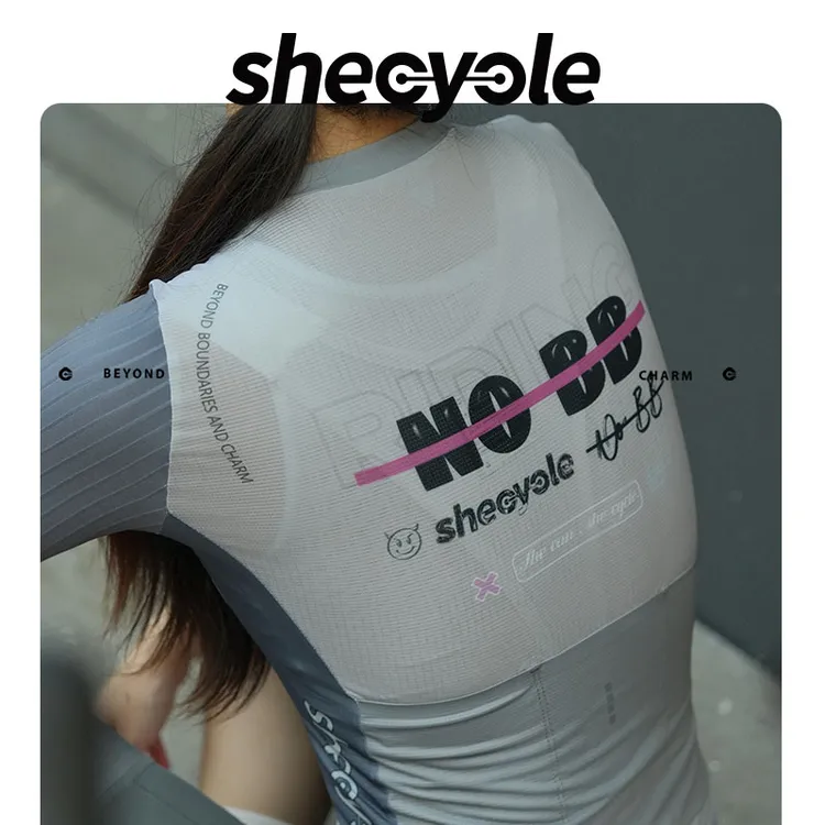 NOBB气动骑行服长袖夏季女款短袖超轻速干梭织