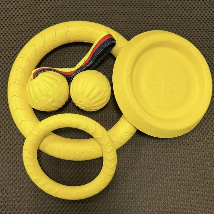 狗狗训练飞盘狗玩具耐咬磨牙边牧金毛柯基狗狗训练球专用大型犬商品图